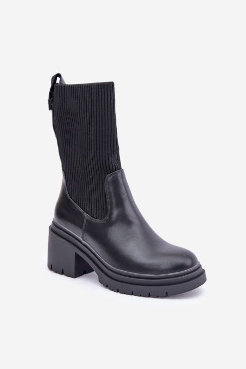 Botki Model Rosanas QH7823 Black - Step in style Step in style Botki Model Rosanas QH7823 Black - Step in style Step in style
