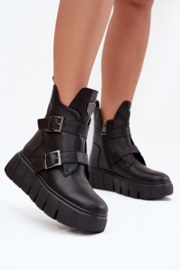 Botki Model Vinceza 66842 Black - Step in style Step in style