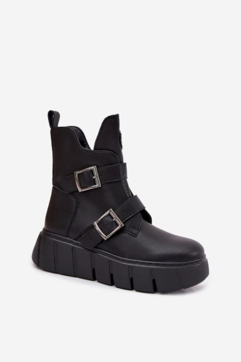Botki Model Vinceza 66842 Black - Step in style Step in style Botki Model Vinceza 66842 Black - Step in style Step in style