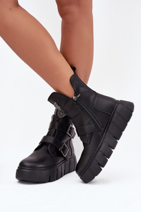 Botki Model Vinceza 66842 Black - Step in style Step in style Botki Model Vinceza 66842 Black - Step in style Step in style