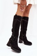 Kozaki Model Alessara 1825 Black - Step in style Step in style Kozaki Model Alessara 1825 Black - Step in style Step in style
