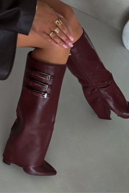 Kozaki Model Nirisa C-354 Bordo - Step in style Step in style