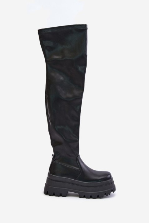 Kozaki Model Zinera LA3108 Black - Step in style Step in style Kozaki Model Zinera LA3108 Black - Step in style Step in style