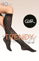 PODKOLANÓWKI TRENDYLINE WZ.03 40 DEN PODKOLANÓWKI TRENDYLINE WZ.03 40 DEN
