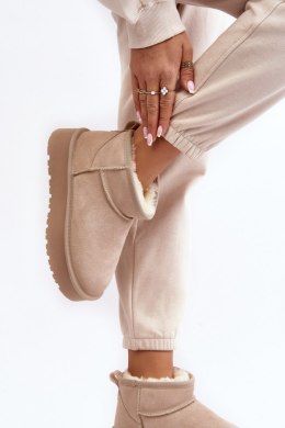 Śniegowce Model Nucca W5828 Beige - Step in style Step in style