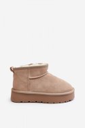 Śniegowce Model Nucca W5828 Beige - Step in style Step in style