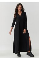 Sukienka Model M895 Black - Makadamia Makadamia Sukienka Model M895 Black - Makadamia Makadamia