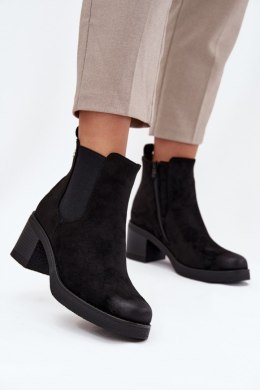 Sztyblety Model Zelia XJ-818A Black - Step in style Step in style