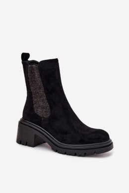 Sztyblety Model Zoralia NS521P Black - Step in style Step in style