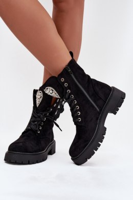 Workery Model Rosira DES837S Black Zamsz - Step in style Step in style