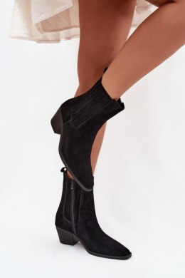 Botki Model Arelia 7546 Black - Step in style Step in style