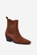 Botki Model Arelia 7546 Camel - Step in style Step in style Botki Model Arelia 7546 Camel - Step in style Step in style