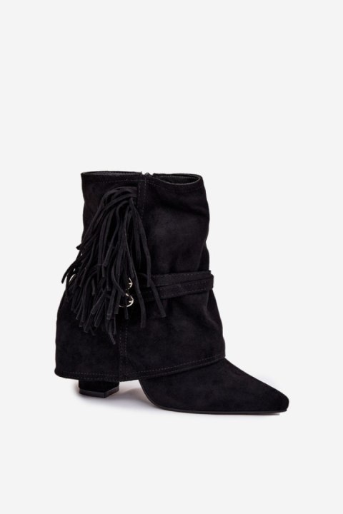 Botki Model Evelisse 2517A Black - Step in style Step in style Botki Model Evelisse 2517A Black - Step in style Step in style