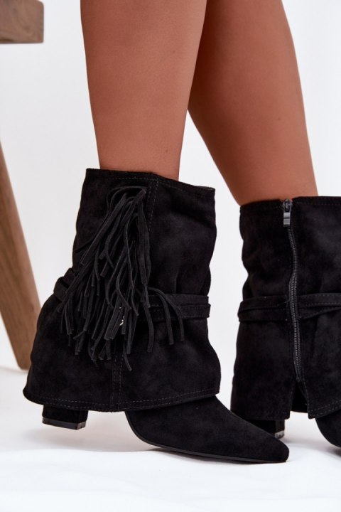 Botki Model Evelisse 2517A Black - Step in style Step in style Botki Model Evelisse 2517A Black - Step in style Step in style
