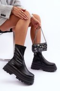 Botki Model Luinai CLS-289 Black - Step in style Step in style