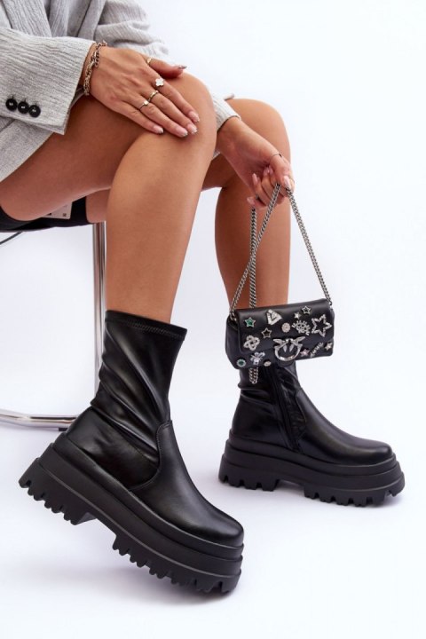 Botki Model Luinai CLS-289 Black - Step in style Step in style Botki Model Luinai CLS-289 Black - Step in style Step in style