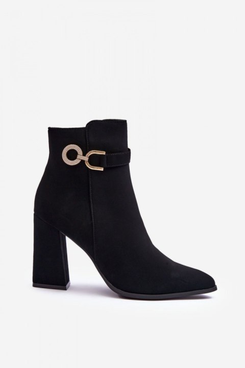 Botki Model Lymall 168-521 Black - Step in style Step in style Botki Model Lymall 168-521 Black - Step in style Step in style