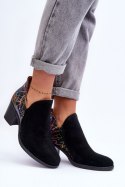 Botki Model Maciejka 04492-99 Black Skóra - Step in style Step in style Botki Model Maciejka 04492-99 Black Skóra - Step in style Step in style