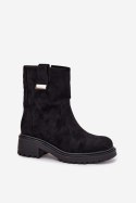 Botki Model Mirellea 9927-PA Black - Step in style Step in style