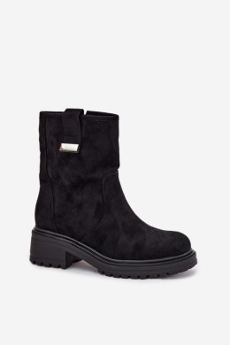 Botki Model Mirellea 9927-PA Black - Step in style Step in style