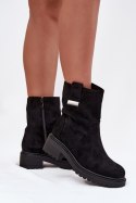 Botki Model Mirellea 9927-PA Black - Step in style Step in style