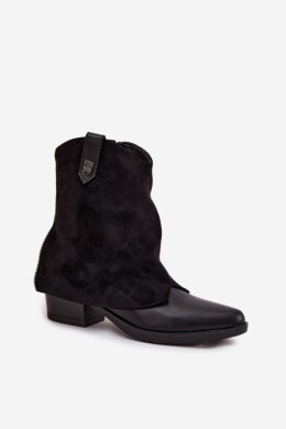 Botki Model Sylvette RMR2382-10 Black - Step in style Step in style