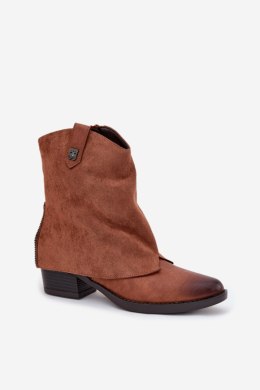 Botki Model Sylvette RMR2382-10 Camel - Step in style Step in style