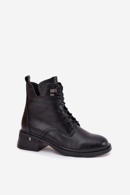 Botki Model Vinceza 58602 Black Skóra - Step in style Step in style