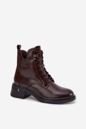Botki Model Vinceza 58602 Czekolada - Step in style Step in style