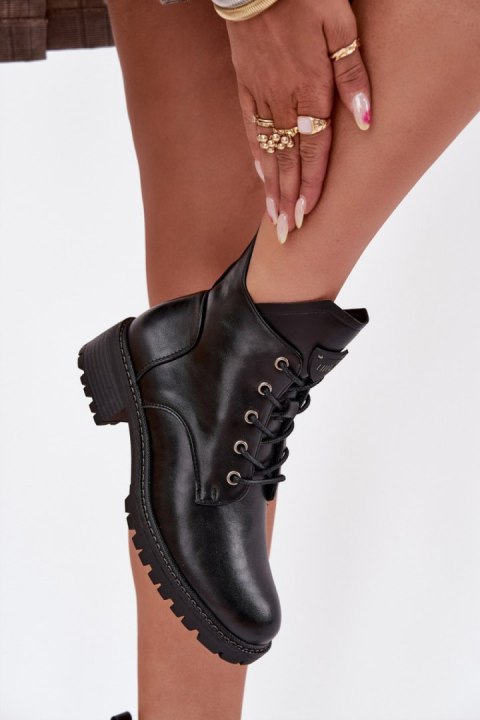 Botki Model Vinceza 58609 Black - Step in style Step in style Botki Model Vinceza 58609 Black - Step in style Step in style