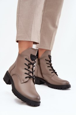Botki Model Vinceza 58609 Grey - Step in style Step in style