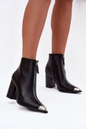 Botki Model Wiviane 7669A Black - Step in style Step in style Botki Model Wiviane 7669A Black - Step in style Step in style