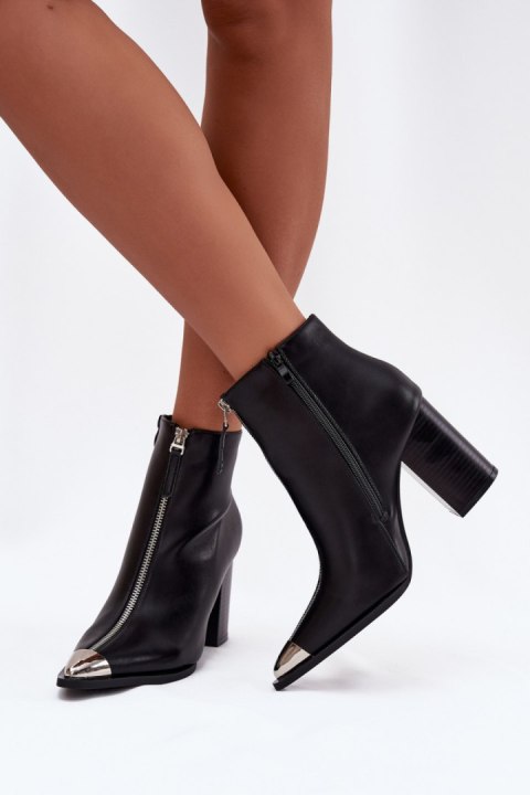 Botki Model Wiviane 7669A Black - Step in style Step in style Botki Model Wiviane 7669A Black - Step in style Step in style