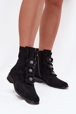 Botki Model Zazoo 3085 Black - Step in style Step in style