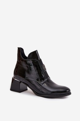 Botki Model Zazoo 60560 Black - Step in style Step in style