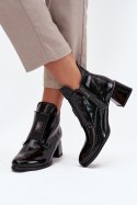Botki Model Zazoo 60560 Black - Step in style Step in style