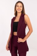 Kamizelka Model IT-KZ-FL5069.84 Bordo - Rue Paris Rue Paris