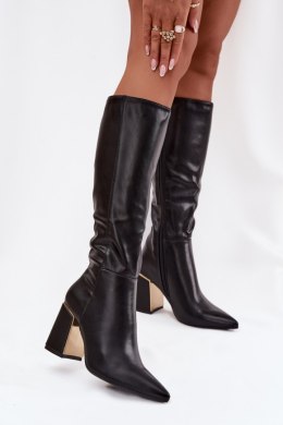 Kozaki Model Alessine 7661A Black - Step in style Step in style