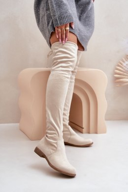 Kozaki Model Linnithia A26 Beige - Step in style Step in style
