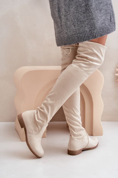 Kozaki Model Linnithia A26 Beige - Step in style Step in style Kozaki Model Linnithia A26 Beige - Step in style Step in style