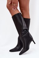 Kozaki Model Olivienne CLS-573 Black - Step in style Step in style