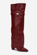 Kozaki Model Serelle CLS-593 Bordo - Step in style Step in style
