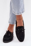 Mokasyny Model Calivra G482 Black - Step in style Step in style Mokasyny Model Calivra G482 Black - Step in style Step in style