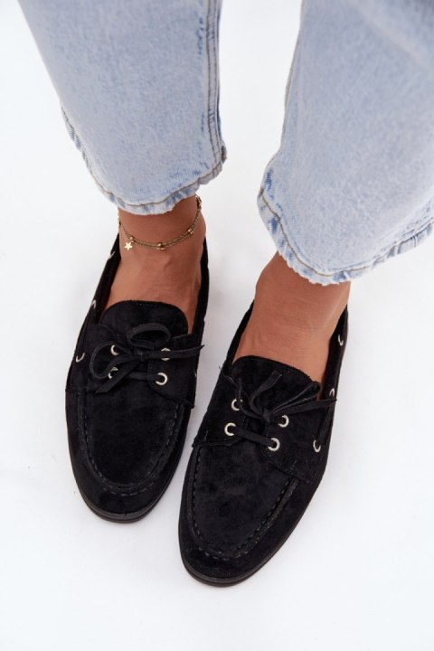 Mokasyny Model Calivra G482 Black - Step in style Step in style Mokasyny Model Calivra G482 Black - Step in style Step in style