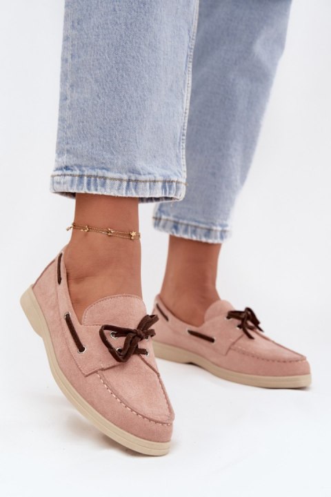Mokasyny Model Calivra G482 Light Pink - Step in style Step in style