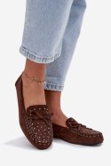 Mokasyny Model Prissine H8-982H Brown - Step in style Step in style Mokasyny Model Prissine H8-982H Brown - Step in style Step in style