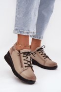 Półbuty Model Vinceza 39964 Beige - Step in style Step in style