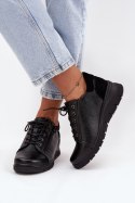 Półbuty Model Vinceza 39964 Black - Step in style Step in style
