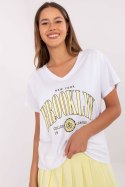Spódnica Komplet Model RV-KMPL-A774.49 White/Yellow - Relevance Relevance