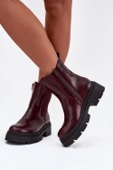 Sztyblety Model Niviane 5863 Bordo - Step in style Step in style